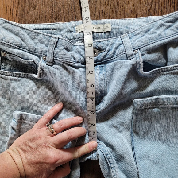 Zara Basic Skinny Leg Light Wash Jeans Size Women's 6 - Picture 7 of 12